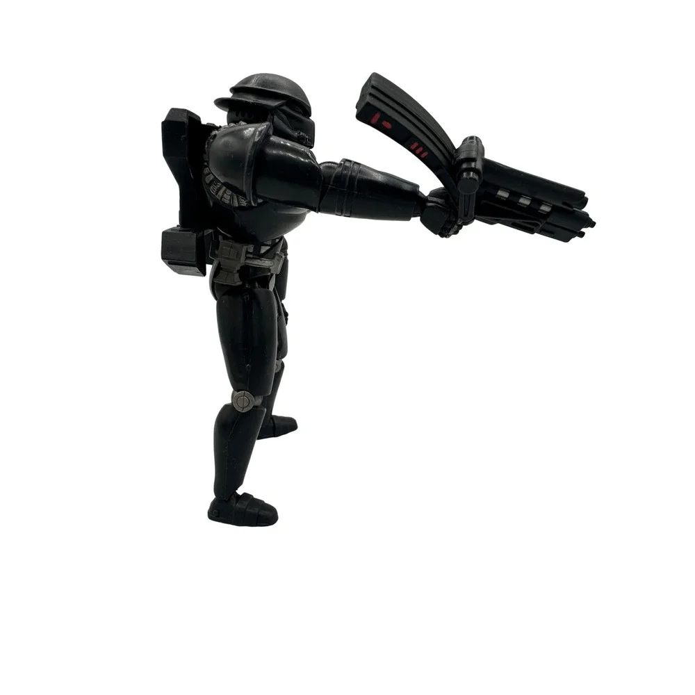 Star Wars Dark Trooper Phase III Figure Legacy Droid Factory Build 2009 3.75